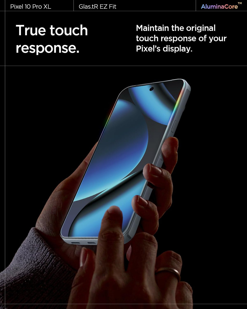 Spigen Tempered Glass Screen Protector Guard For Pixel 10 Pro XL