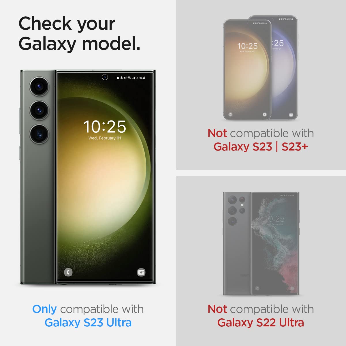 Spigen Screen Protector for Samsung Galaxy S23 Ultra