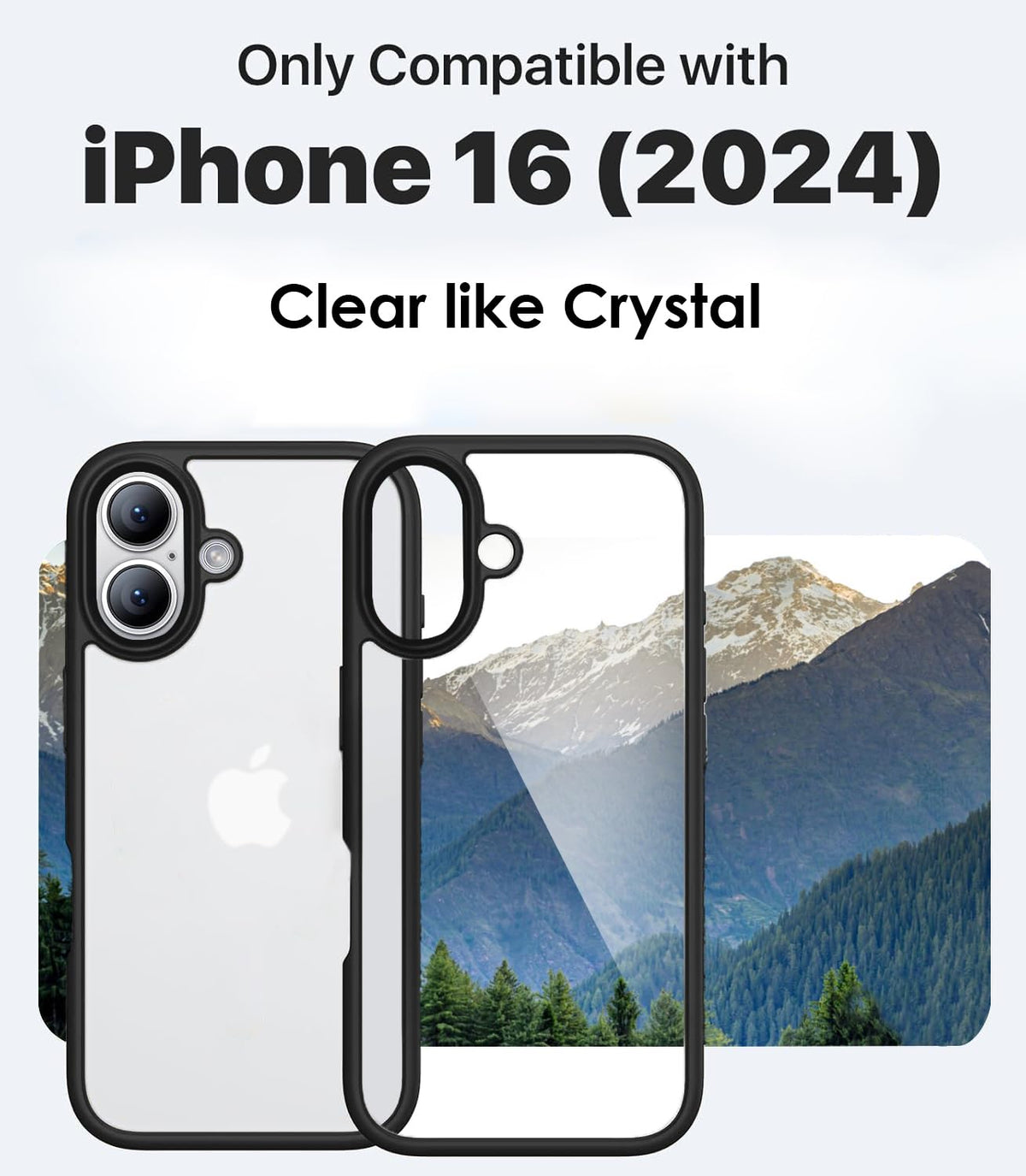Beetle Series Crystal Back Armor Case Premium Anti Yellow-iPhone 16