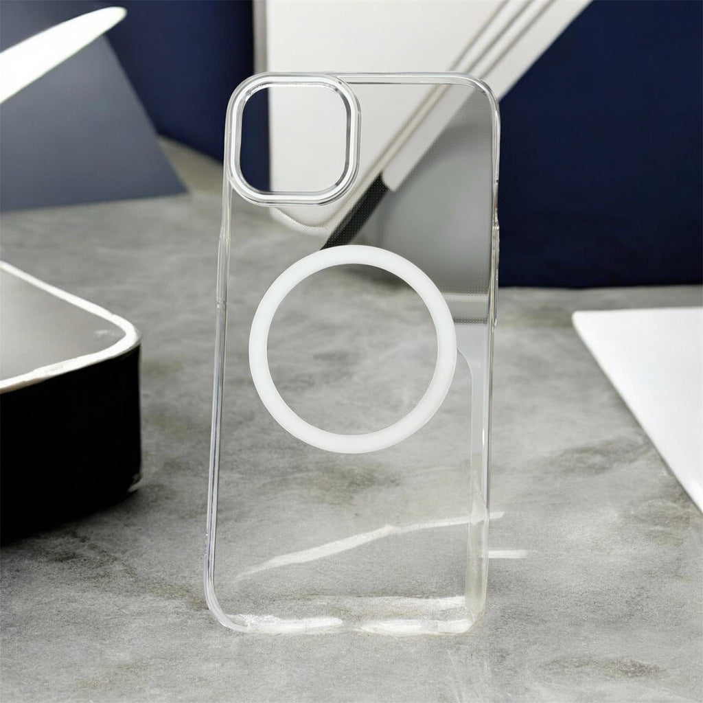 Anti Yellow Clear MagSafe Case for iPhones, Premium Polycarbonate, Ultra Strong Magnets, 360 Drop Protection, Raised Camera Protection, MagSafe Compatible