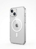 Anti Yellow Clear MagSafe Case for iPhones, Premium Polycarbonate, Ultra Strong Magnets, 360 Drop Protection, Raised Camera Protection, MagSafe Compatible