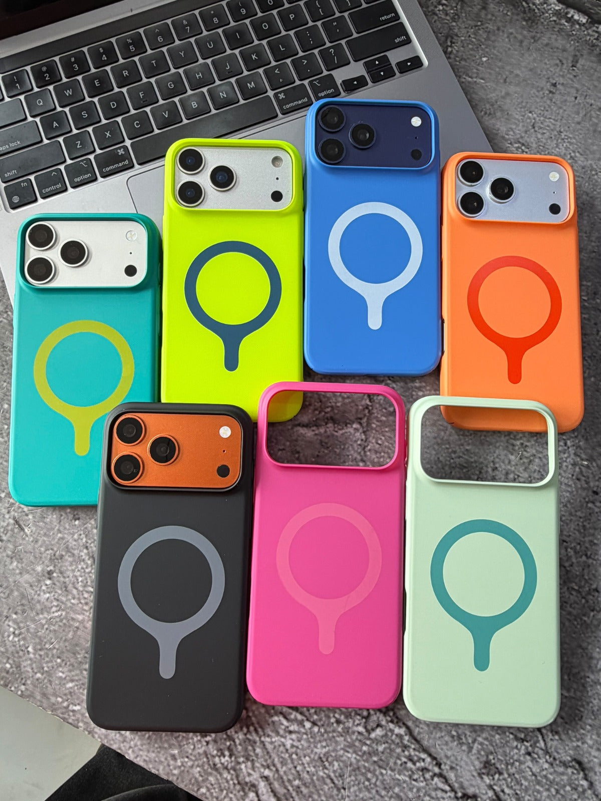 Colour Pop MagSafe Case for iPhone  – Lightweight Protection, Bold Colors & Magnetic Support