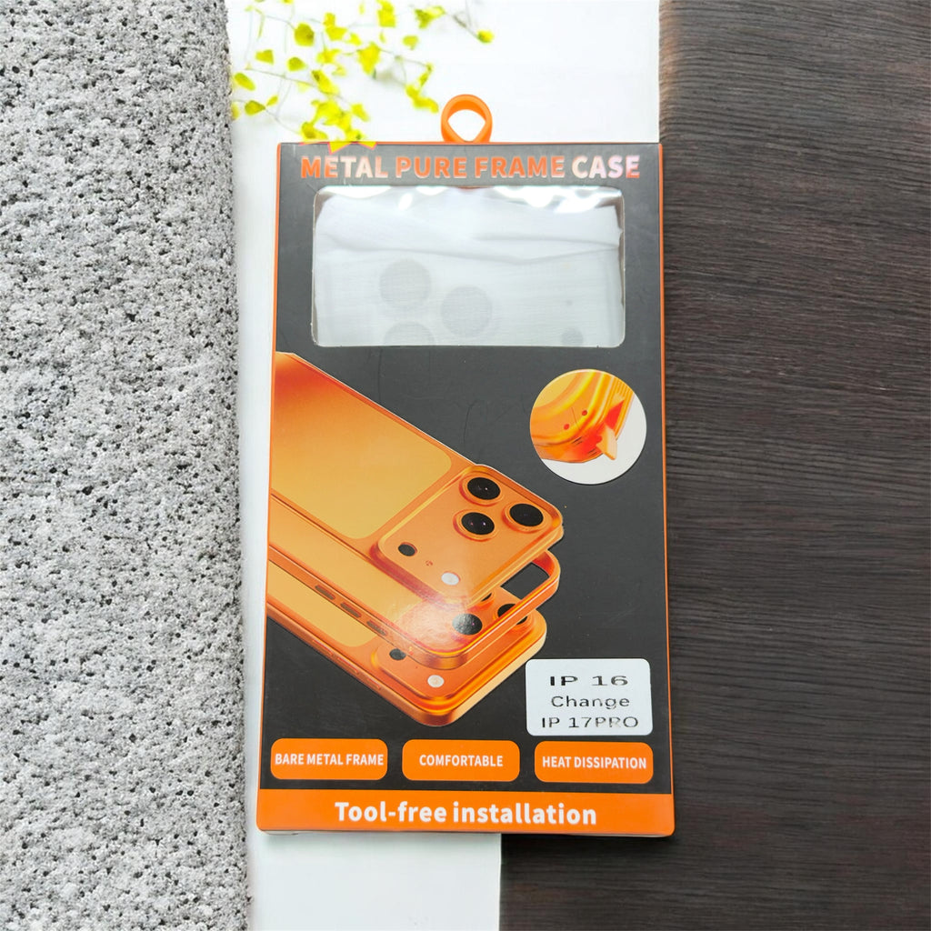 iPhone 17 Pro Max Converter Metal  Case – Upgrade Your Old iPhone Look