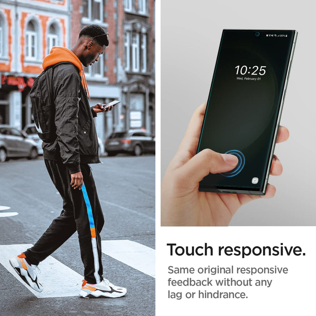 Spigen Screen Protector for Samsung Galaxy S23 Ultra