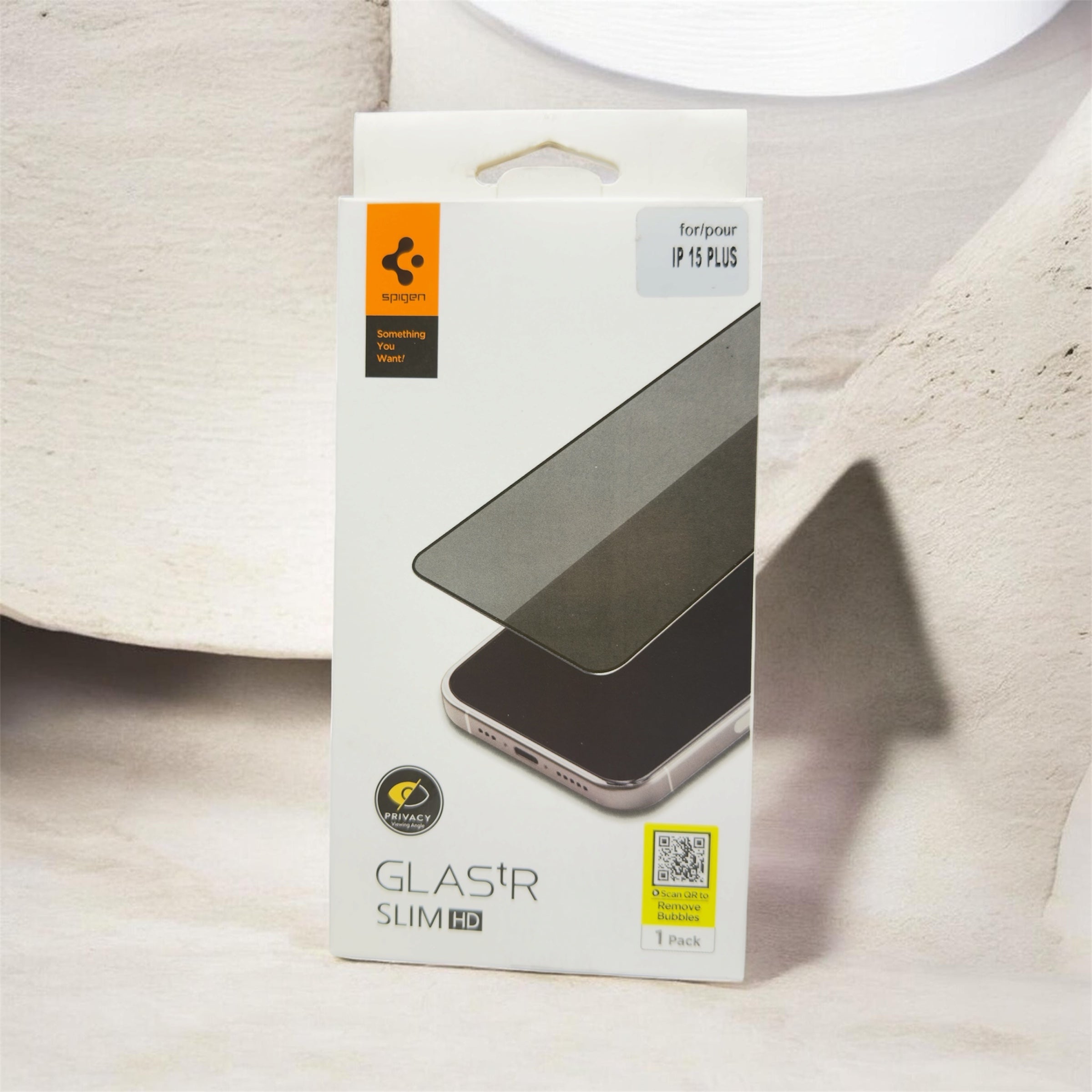 Spigen Original  Privacy Tempered Glass Screen Protector Guard