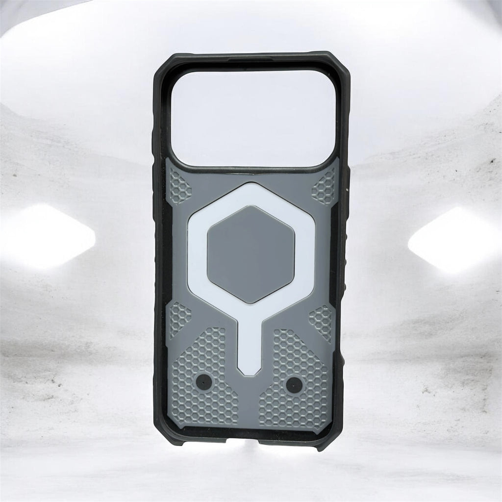 Urban Armor Gear UAG Monarch Pro Mag-Safe Compatible, Rugged Heavy Duty Shockproof Anti-Slip Military Grade Protective Case/Cover Designed for iPhone 17 Pro Max (2025) - Titanium