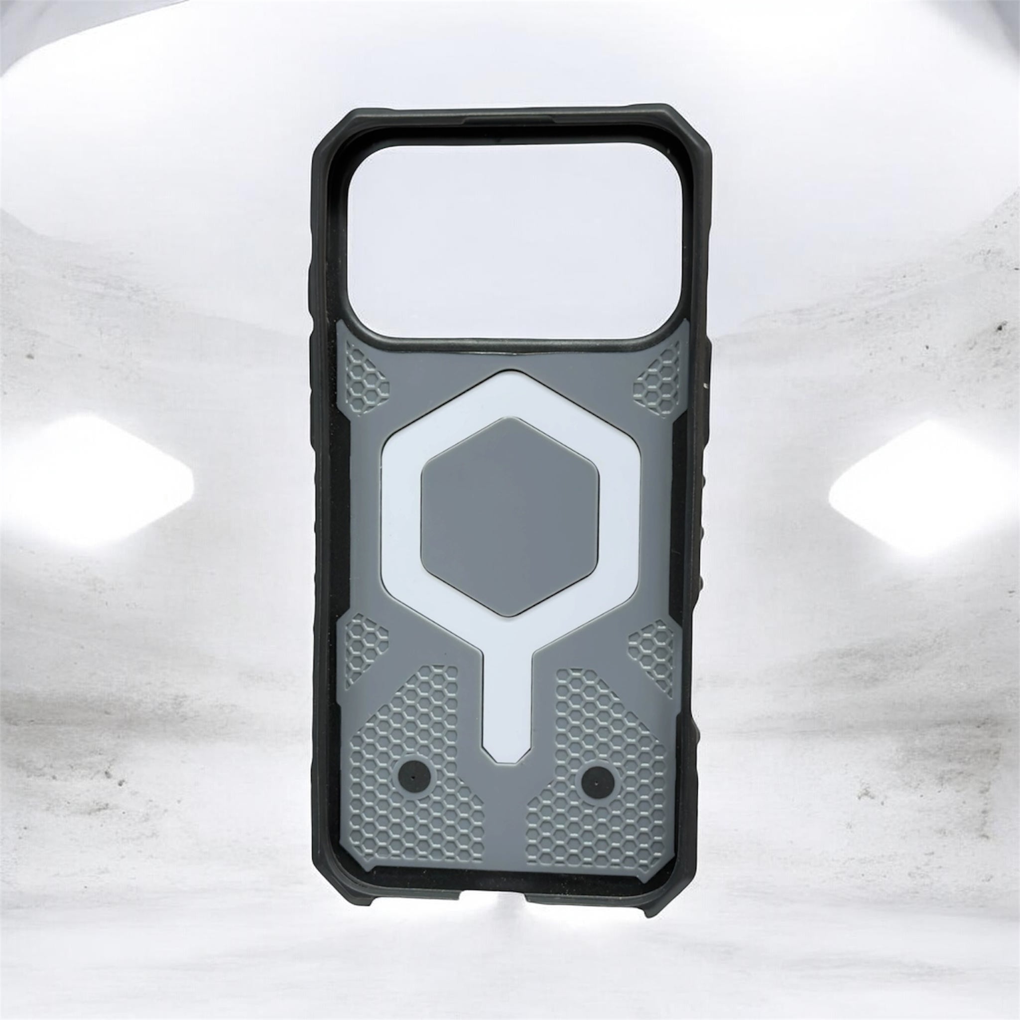 Urban Armor Gear UAG Monarch Pro Mag-Safe Compatible, Rugged Heavy Duty Shockproof Anti-Slip Military Grade Protective Case/Cover Designed for iPhone 17 Pro Max (2025) - Titanium