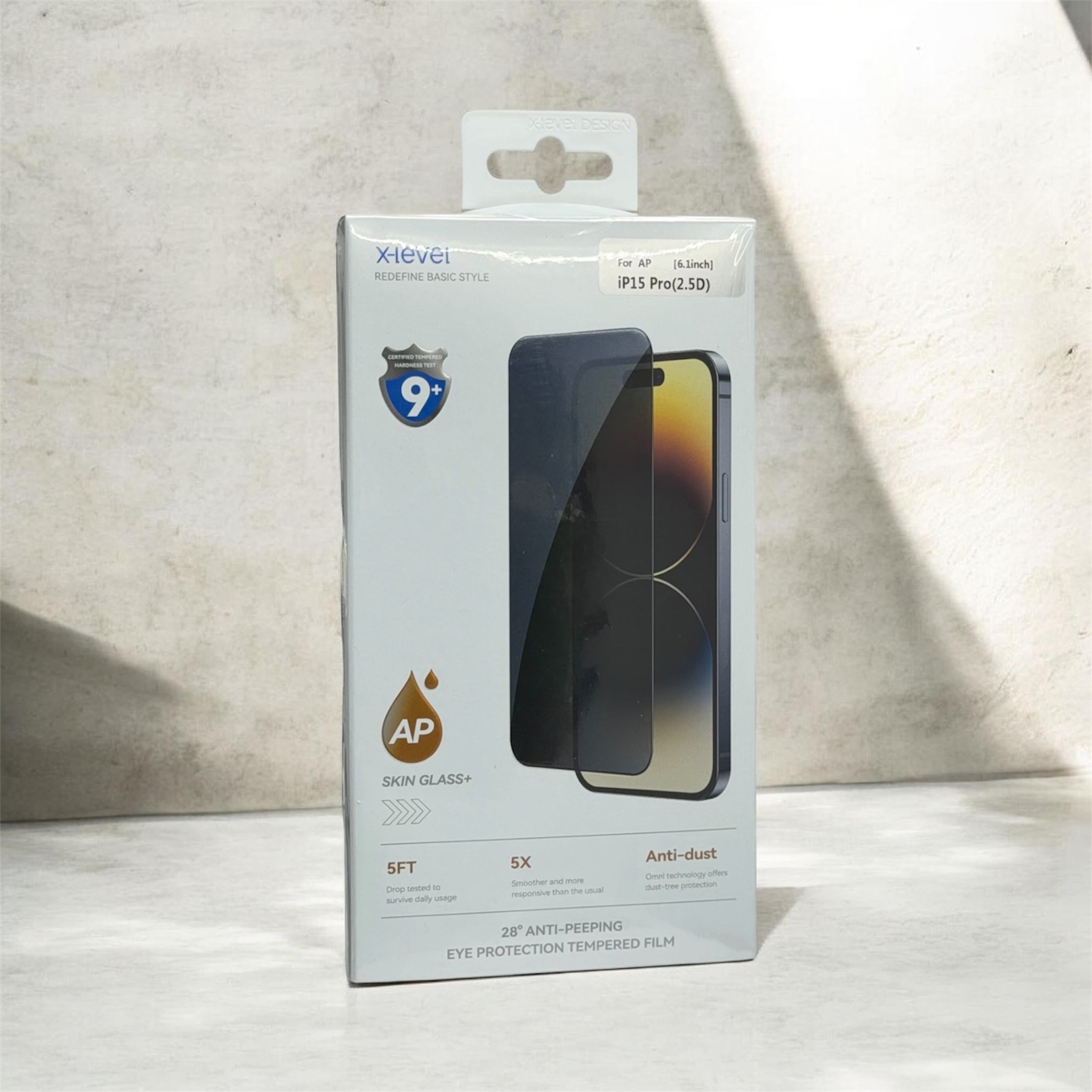 X-Level Privacy Tempered Glass – Protect Your Screen & Your Privacy
