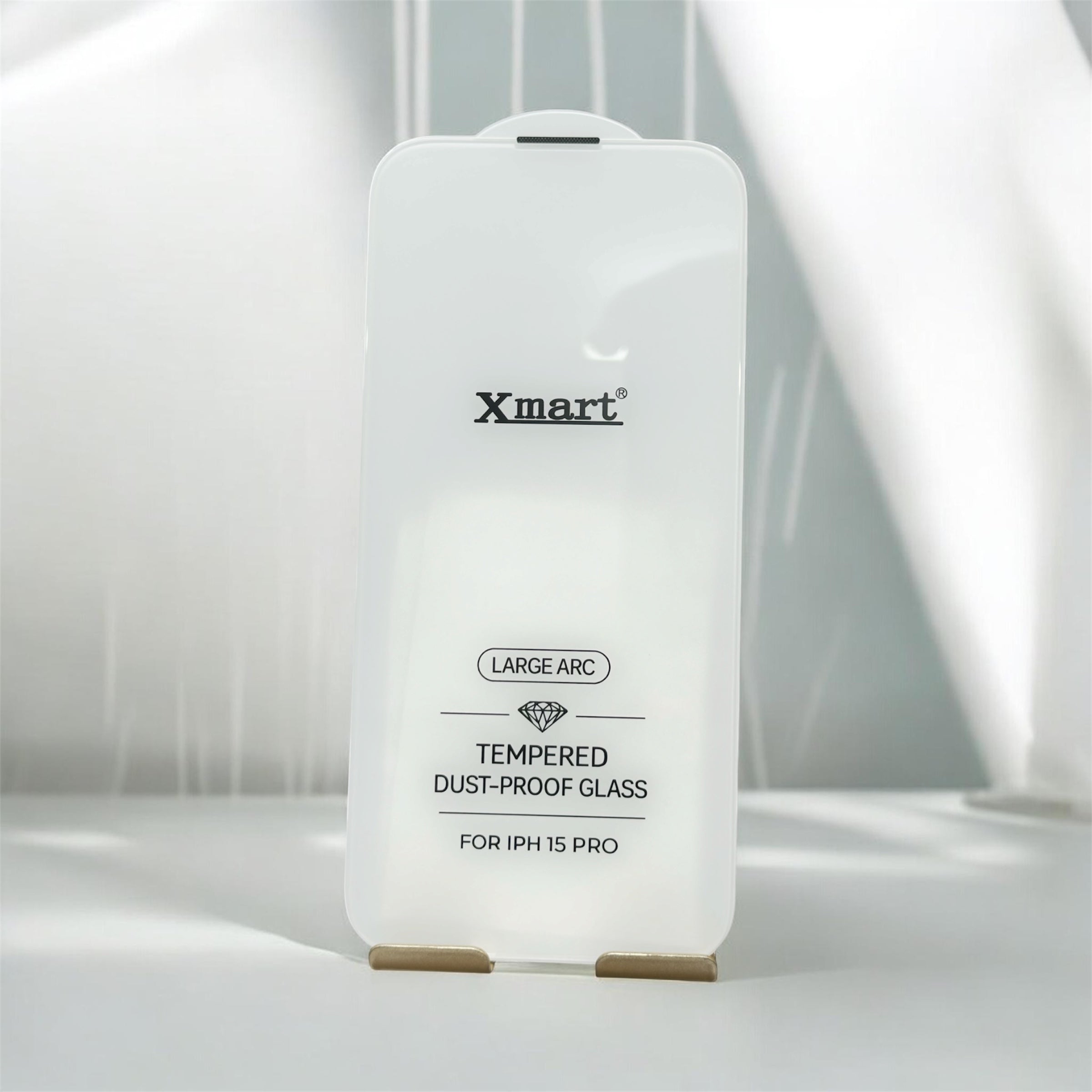 X Mart Borderless Tempered Glass – Crystal Clear Full Screen Protection
