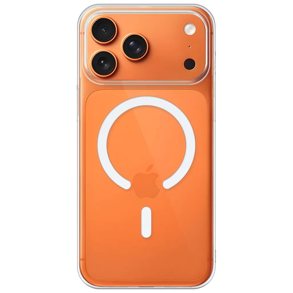 Anti Yellow Clear MagSafe Case for iPhones, Premium Polycarbonate, Ultra Strong Magnets, 360 Drop Protection, Raised Camera Protection, MagSafe Compatible