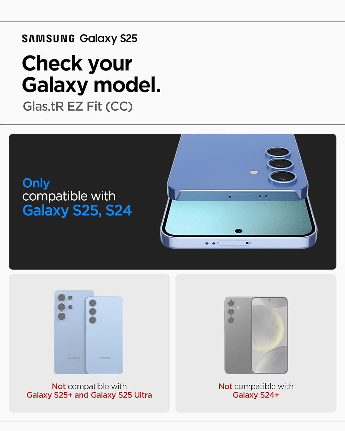 Spigen Screen Protector for Samsung Galaxy S25